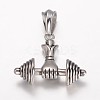 304 Stainless Steel Pendants STAS-D441-01AS-1