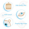 DIY Evil Eye Jewelry Making Finding Kit DIY-TA0003-87-14