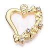 Alloy Rhinestone Pendants PALLOY-N176-50KCG-1