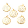 Real 18K Gold Plated Brass Pendants KK-L206-013G-01-1