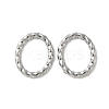 304 Stainless Steel Twisted Linking Rings STAS-L300-006C-P-1