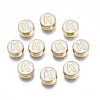 Alloy Enamel Beads LS-ENAM-N052-006-01K-RS-1