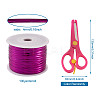Plastic Wire Twist Ties AJEW-TA0017-18E-8