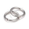 Non-Tarnish 304 Stainless Steel Jump Rings X-STAS-E482-15B-3