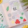 3Pcs 3 Style Leaf & Flower Frame Carbon Steel Cutting Dies Stencils DIY-SZ0004-18-7