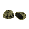 Tibetan Style Alloy Bead Cones LS-TIBE-976-AB-FF-1