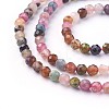 Natural Multicolor Tourmaline Beads Strands G-F619-20B-4mm-3