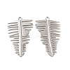 Non-Tarnish 304 Stainless Steel Pendants STAS-A070-41P-1