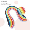 260Pcs 26 Colors Rectangle Quilling Paper Strips DIY-WH20032-31A-5