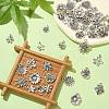 Sunflower Tibetan Style Alloy Pendants TIBEP-CJ0001-09-RS-5