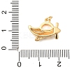 Brass Micro Pave Cubic Zirconia Pendants KK-U040-04G-3