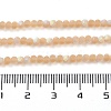 Imitation Jade Glass Beads Strands EGLA-A034-T2mm-MB23-5