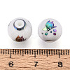 Electroplate Glass Beads EGLA-S178-12H-3