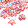 24Pcs 6 Styles Resin Pendants RESI-TA0003-27-3