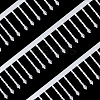 Acrylic & Polyester Lace Ribbon OCOR-WH0110-08C-1