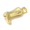 Rack Plating Brass Beads X-KK-P272-04G-2
