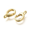Brass Spring Gate Rings X-KK-Q043-12G-2