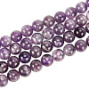 Natural Amethyst Beads Strands G-OC0001-63-10mm-1