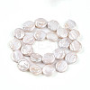 Natural Nucleate Keshi Pearl Beads Strands PEAR-S018-03I-3
