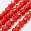 Eco-Friendly Glass Round Bead Strands EGLA-J042-4mm-M04-2