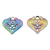 Ion Plating(IP) 201 Stainless Steel Pendants LS-STAS-N098-241M-1