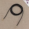 1Pc Imitation Leather Braided Chain Belt AJEW-CL0001-56A-1