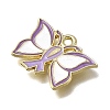 Alloy Enamel Pendants FIND-Z094-01G-04B-2