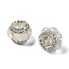 Acrylic Rhinestone Rondelle Beads OACR-S048-02J-1