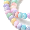 Rainbow Color Dyed Natural Freshwater Shell Beads Strands SHEL-G018-02G-3