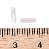 Transparent Colours Rainbow Glass Bugle Beads TSDB6MM161-3
