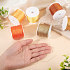 6 Rolls 6 Colors 6-Ply Polyester Metallic Thread OCOR-TA0003-13-6