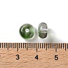 Baking Paint Transparent Glass Beads DGLA-S116-01F-3
