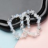 Unisex Chip Opalite Beaded Stretch Bracelets BJEW-S143-10-1