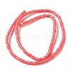 Synthetic Rhodochrosite Beads Strands G-K368-A07-02-3