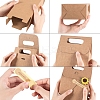   DIY Kraft Paper Bags Gift Shopping Bags CARB-PH0002-05-5