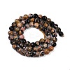 Natural Fire Crackle Agate Beads Strands G-C082-A01-45-3