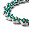 Handmade Porcelain Flower Beads Strands PORC-F003-01I-4