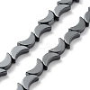 Synthetic Non-Magnetic Hematite Beads Strands G-H303-B21-1