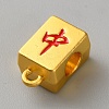 Alloy Red Enamel Pendant Bails FIND-WH0139-711E-G-1