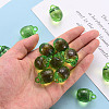 Autumn Theme Transparent Acrylic Pendants TACR-T024-04B-925-6