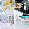10Pcs 5 Styles Transparent Acrylic Display Riser Stands ODIS-GL0001-09-7