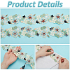 5 Yards Organza Pleated Lace Polyester Ribbon OCOR-FG0002-42-4