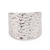 Non-Tarnish 304 Stainless Steel Open Cuff Ring LS-RJEW-C025-27P-3