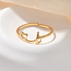 304 Stainless Steel Cuff Rings for Women RJEW-D285-01G-I-4