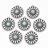 Tibetan Style Alloy Pendants LS-X-PALLOY-R113-007-RS-1