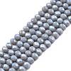 Electroplate Glass Beads Strands LS-EGLA-A034-P4mm-A16-1