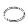 Non-Tarnish 304 Stainless Steel Simple Plain Band Finger Ring for Women Men RJEW-F152-01F-P-2