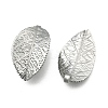 Tarnish Resistant 304 Stainless Steel Leaf Pendants LS-STAS-S040-06P-1