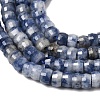 Natural Blue Spot Jasper Heishi Beads Strands G-A299-A14-01-4