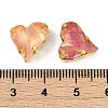Brass Glass Rhinestone Sew on Rhinestones RGLA-B004-09B-G-3